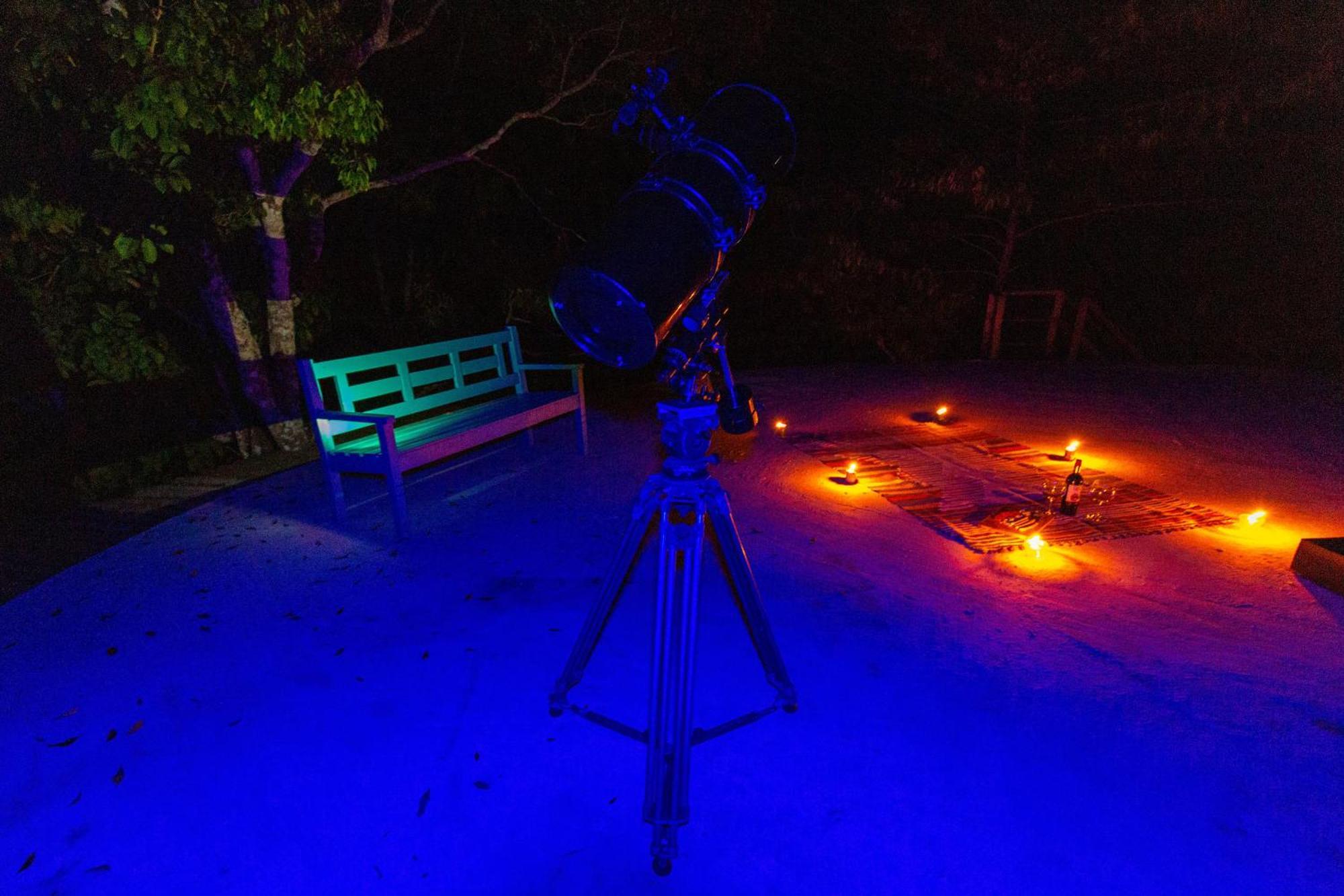 Floresta Encantada Telescopio,Fogueira, Riacho Chapada dos Guimarães Exterior foto